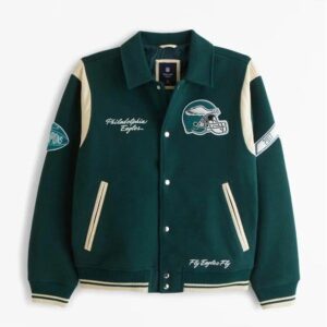 Philadelphia Eagles Varsity Jacket – premium fan gear for game day, casual wear, and standout style!